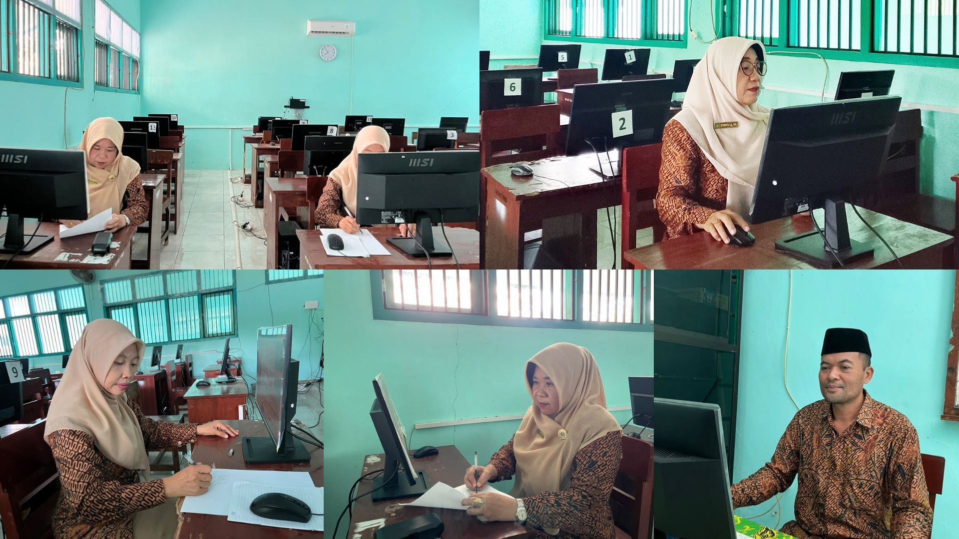 MTsN 7 Banyuwangi Sukses Gelar Hari Ketiga AKGTK 2026, Kepala Madrasah Turut Menjadi Peserta