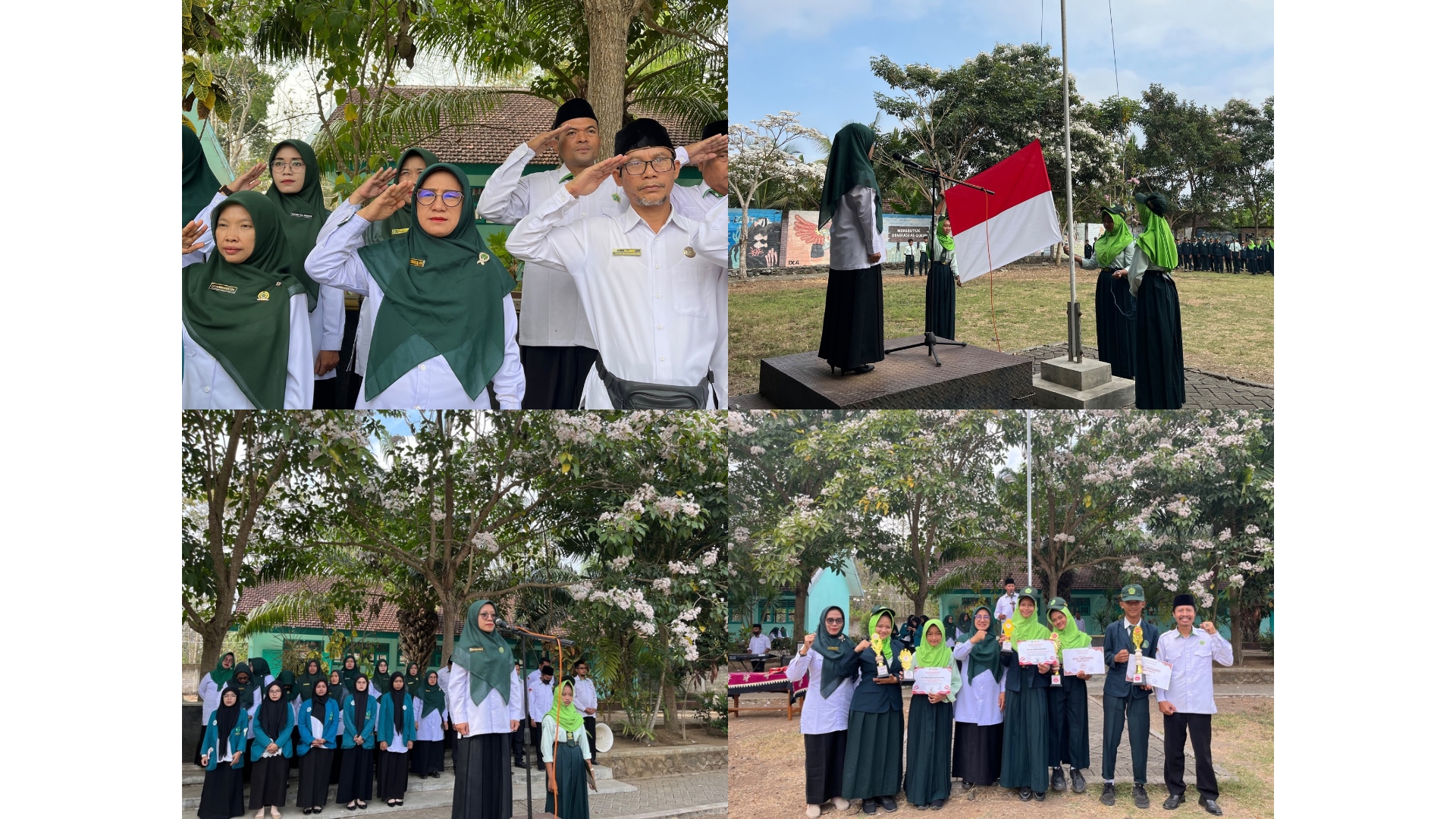 Dari Upacara Khidmat Menuju Panggung Juara: MTsN 7 Banyuwangi Panen Prestasi HUT RI
